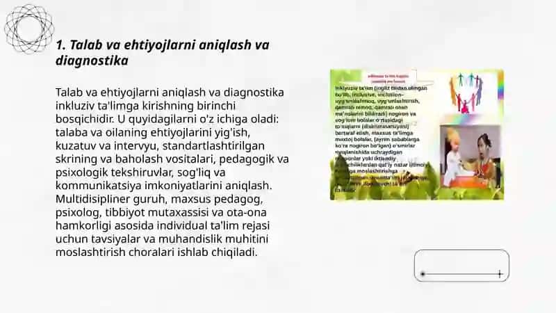 Inklyuziv ta'limga jalb qilish bosqichlari 3