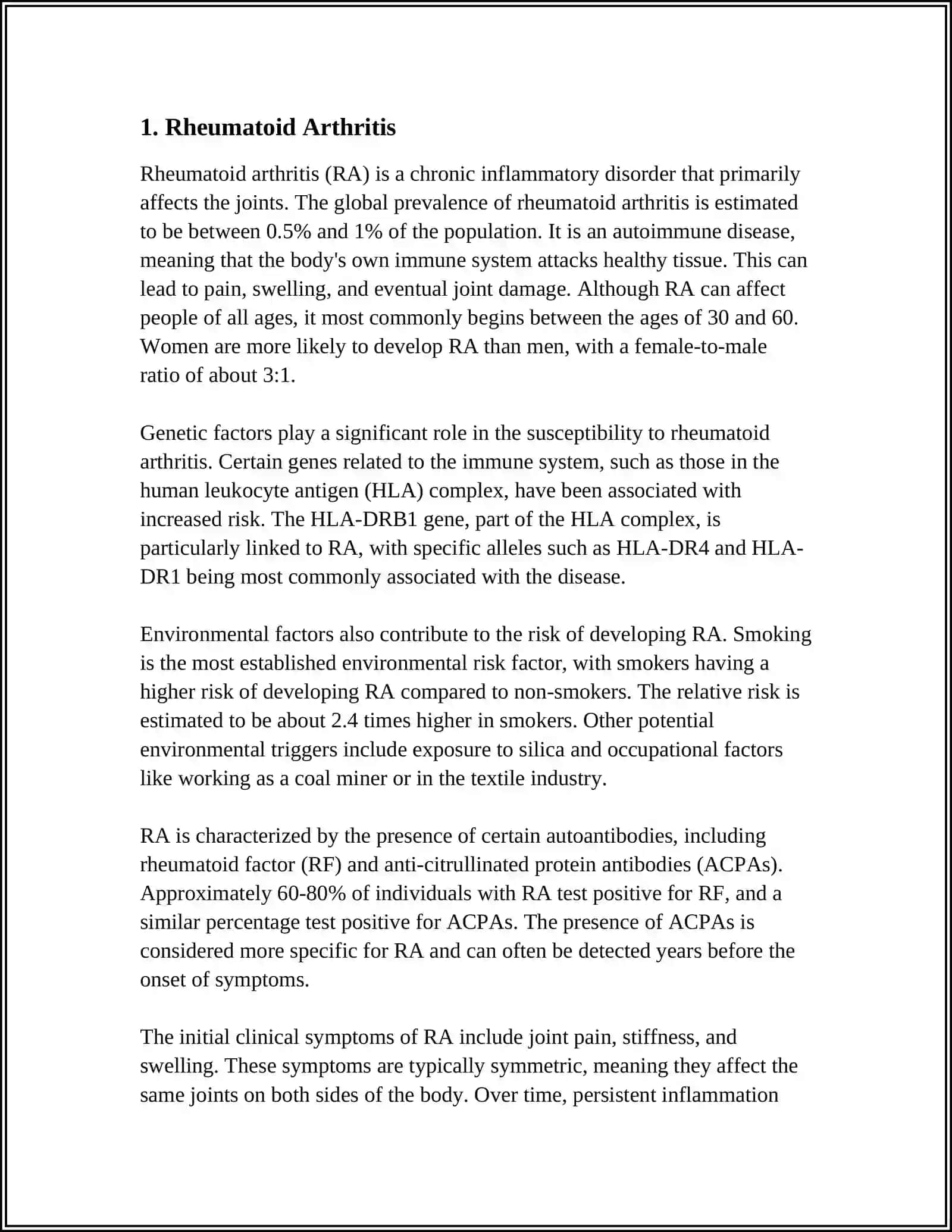 MUSTAQIL ISH - Rheumatoid Arthritis 3
