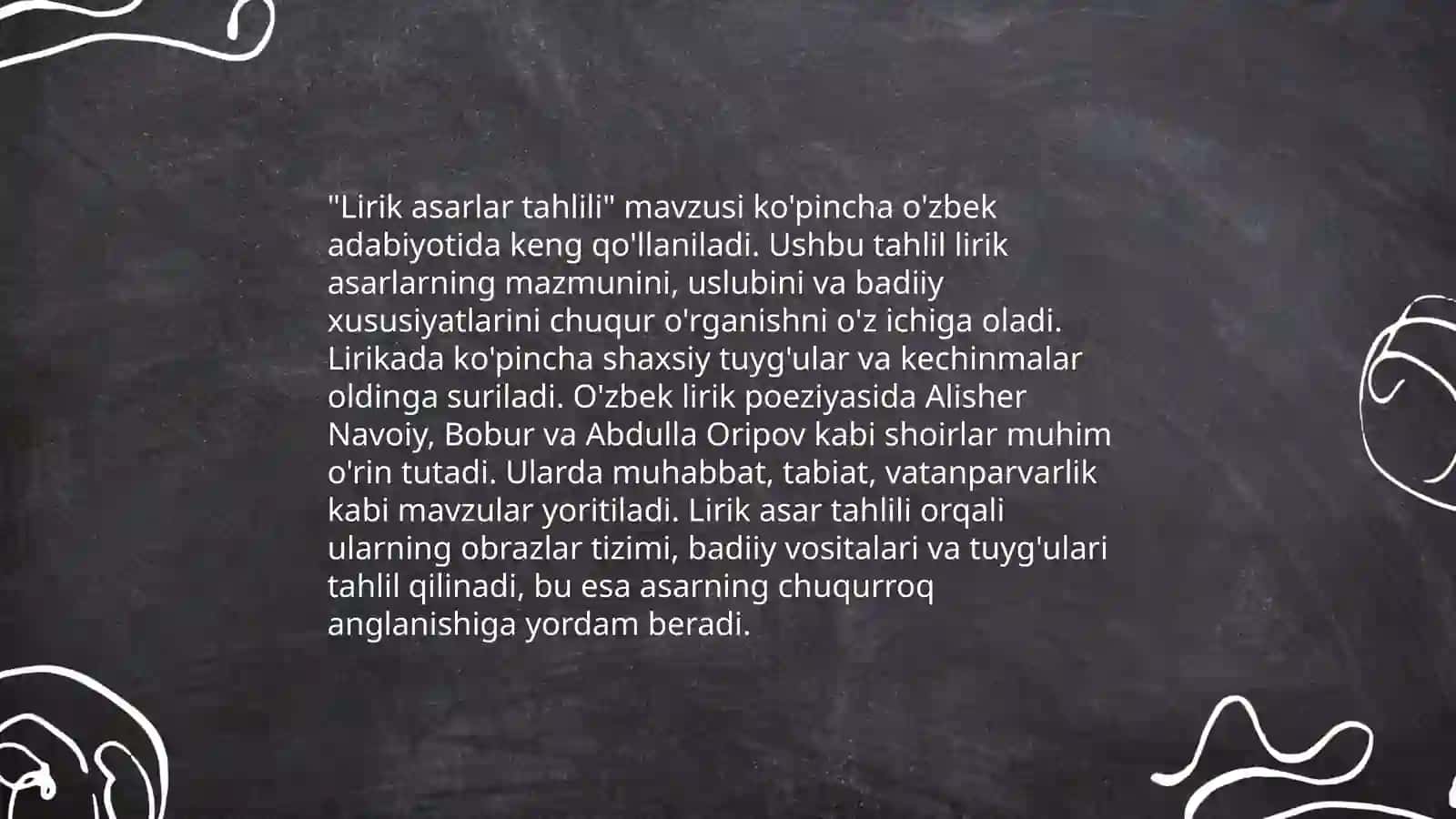 Lirik va liro-epik turdagi asarlar tahlili 3