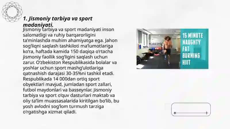 Sport mashqlariga oʻrganish metodikasi 3
