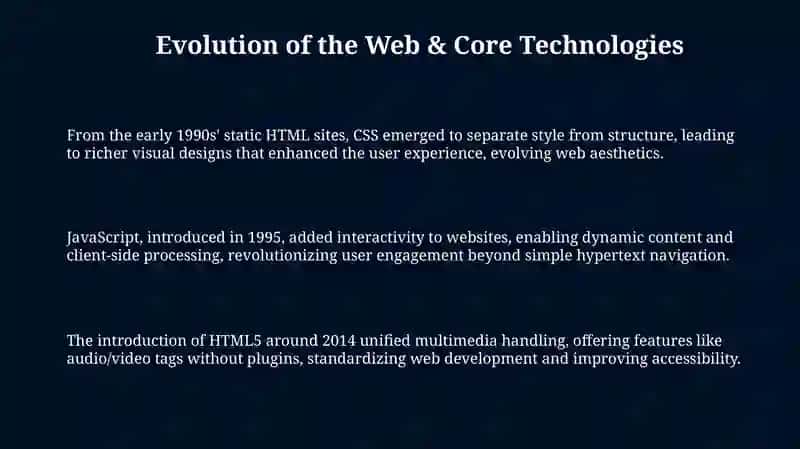 Key Technologies and Design Principles 3
