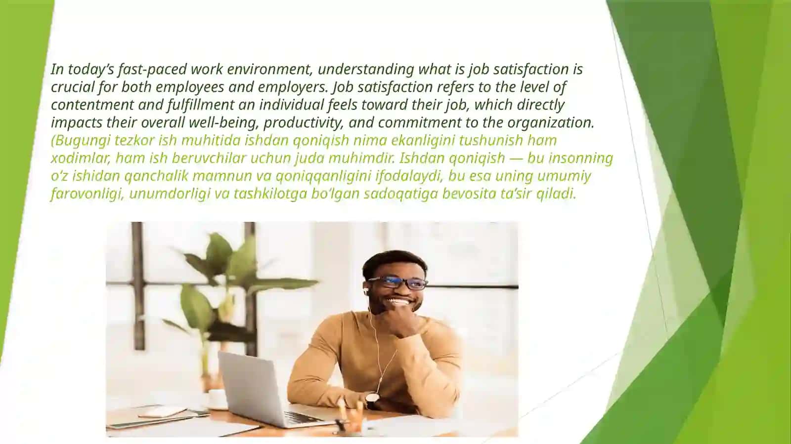Job Satisfaction 3