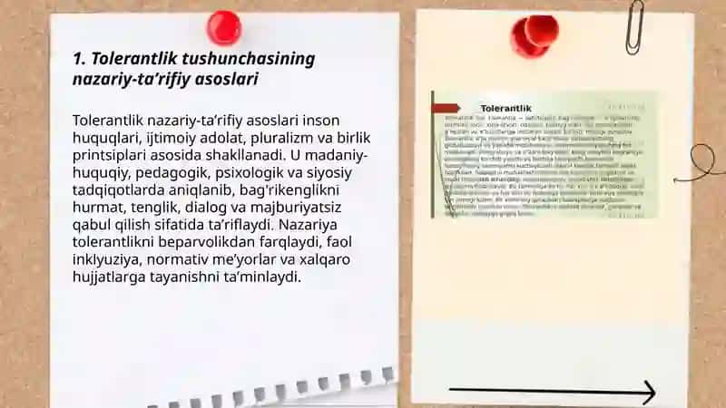 Tolerantlik tushunchasining mazmun-mohiyati va mamlakat taraqqiyotidagi ahamiyati 3