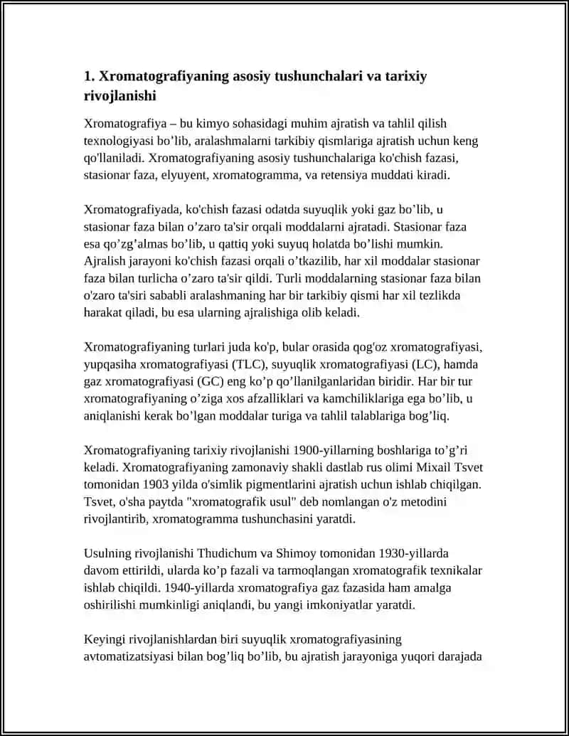 XROMATOGRAPHY 3