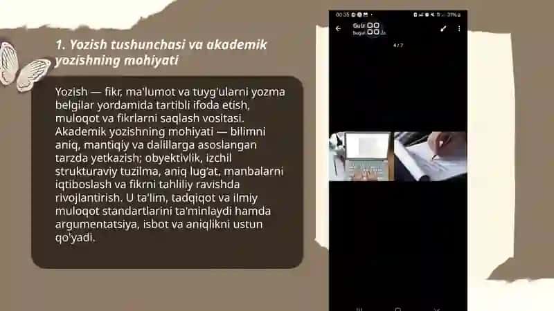 Akademik yozish 3