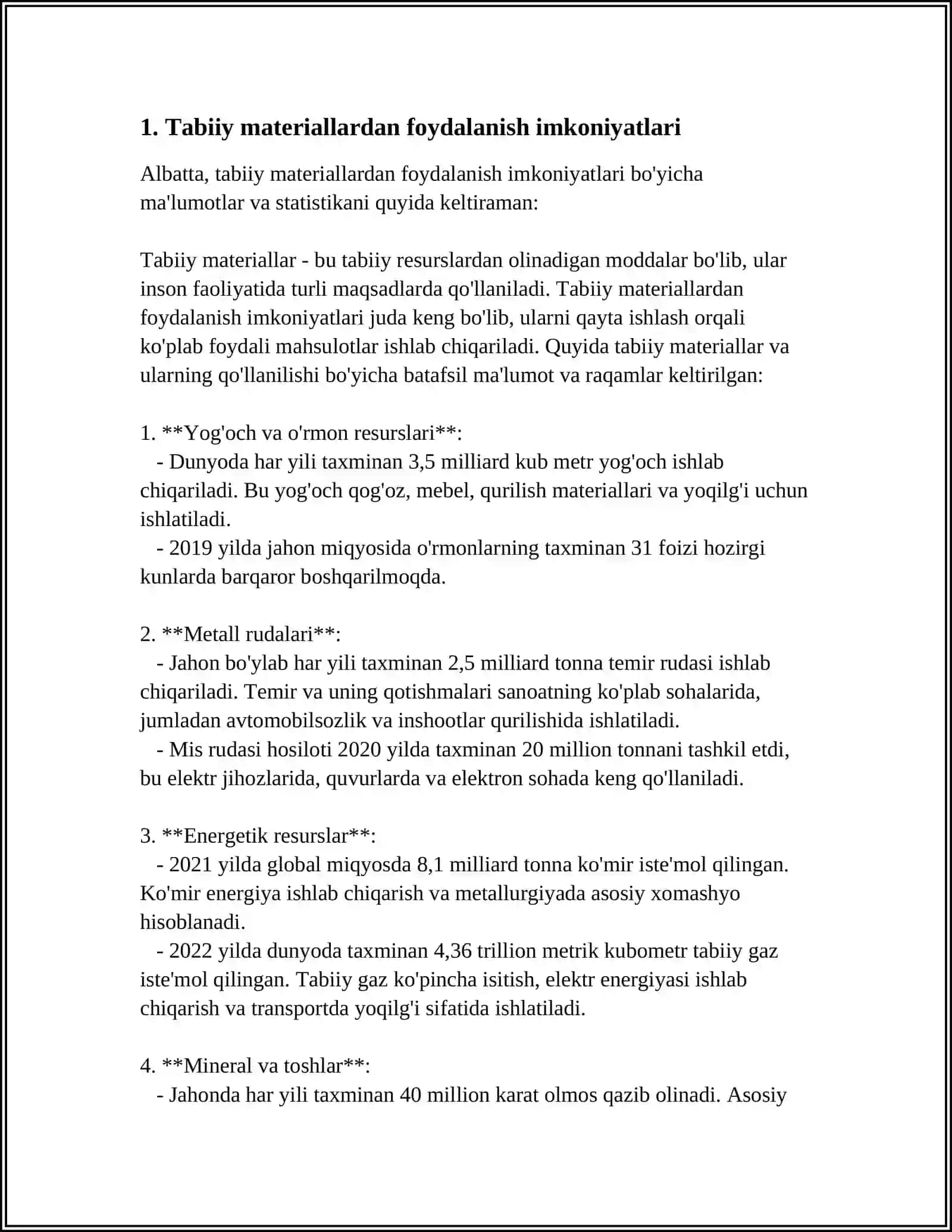 TABIAT MATERIALLARDAN KOʻRGAZMALAR TAYYORLASH 3