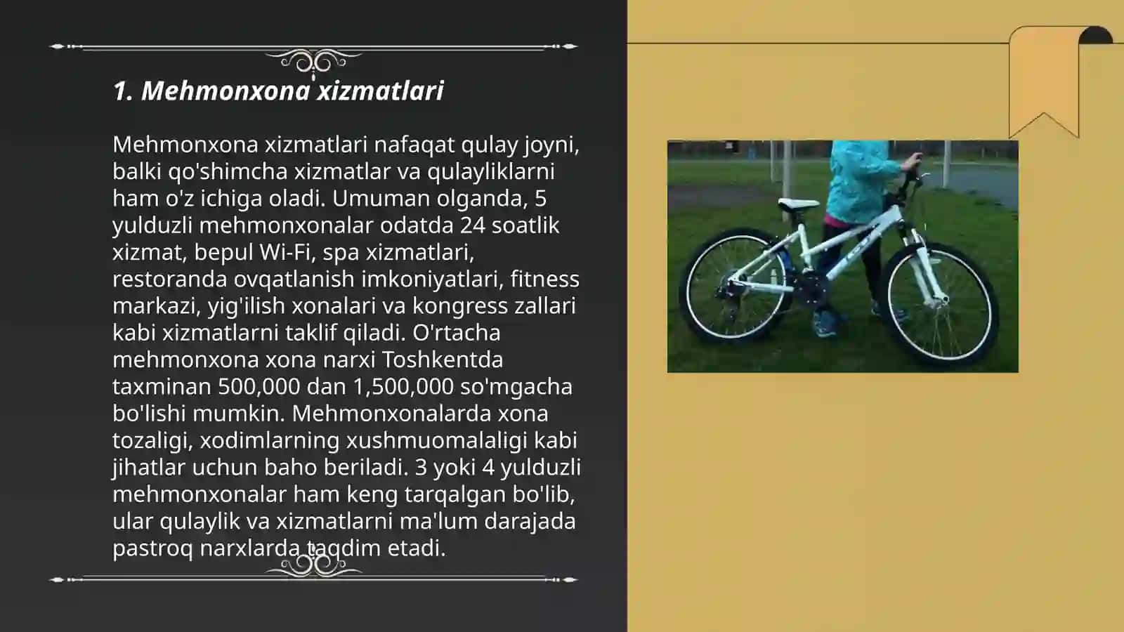 Mehmonxona Xizmatlari 3
