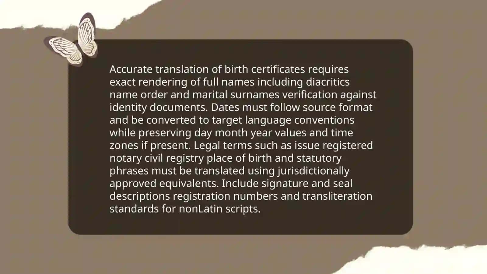 Legal or Official Document Translation 3