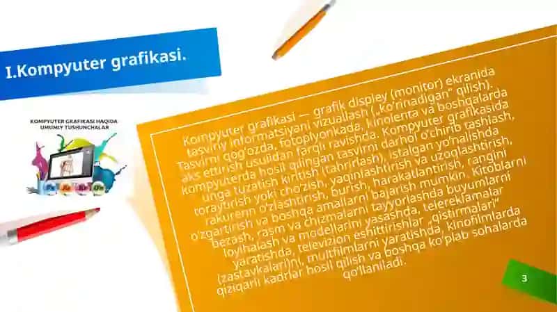 Kompyutergrafikasi 3