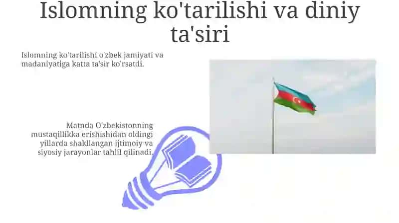 Islomning ko'tarilishi va diniy ta'siri 3