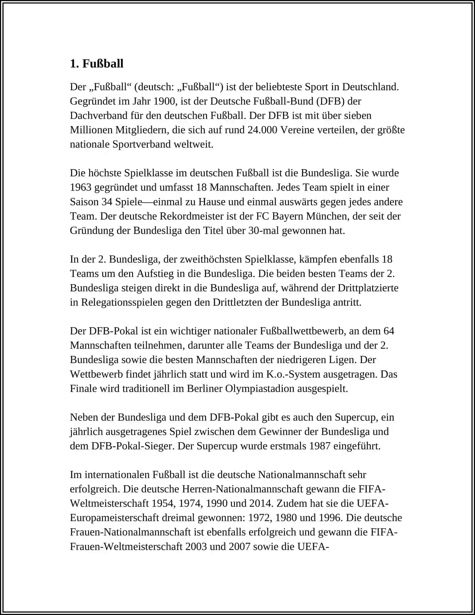 25 TEXT. SPORT 3