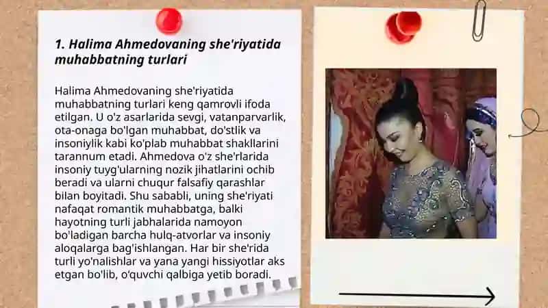 Halima Ahmedova va she'riyatida ishq motivi 3