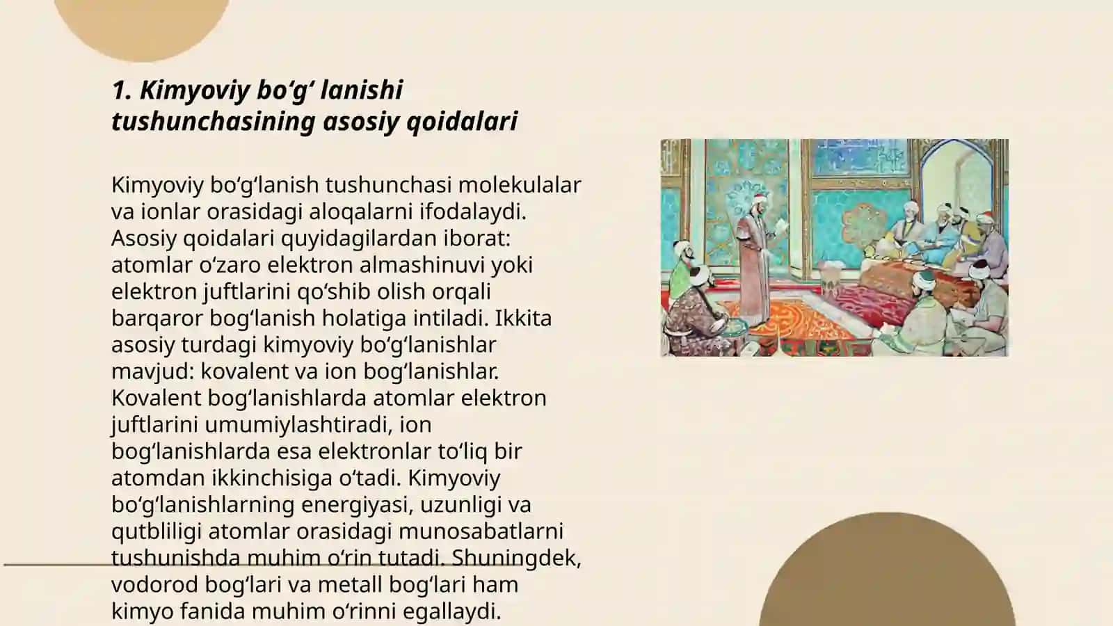 Kompleks birikmalarni o'rganish tarixi 3