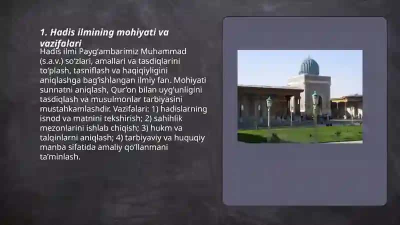 Hadis ilmi 3