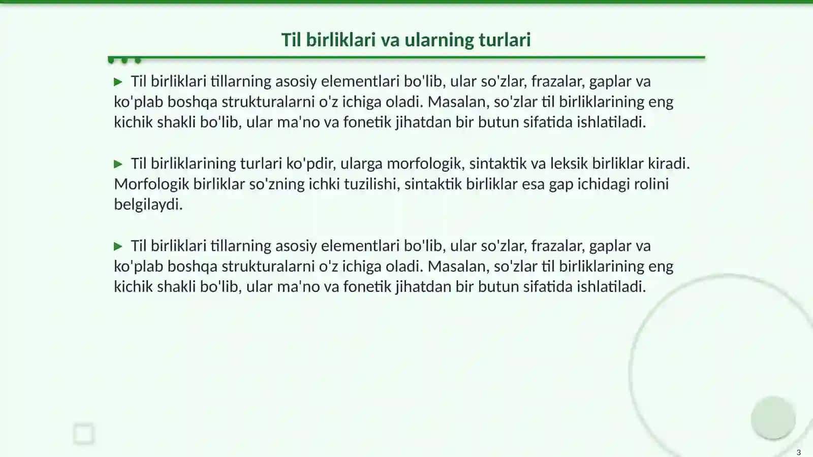 Til birliklarining o‘ziga xos tabiati 3