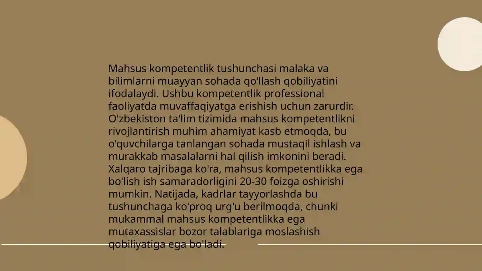 Mahsus kompetentlik va uning mazmuni 3