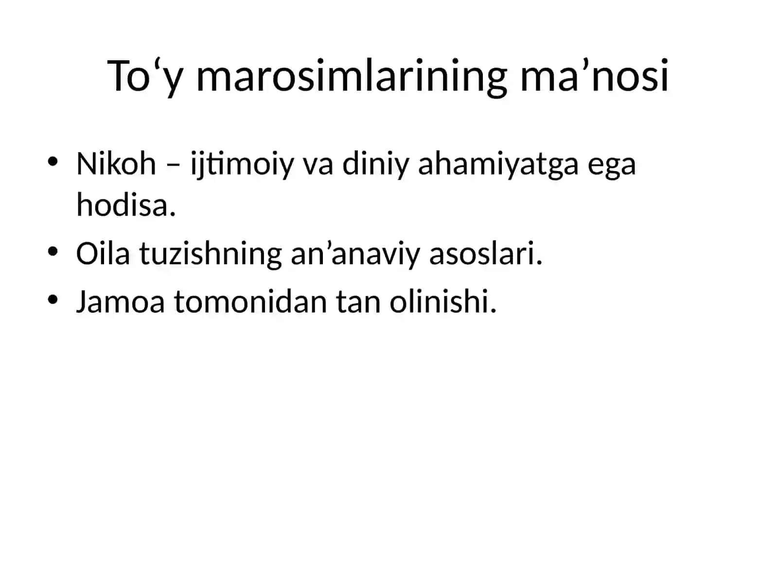 To‘y marosimlari va mifologik tafakkur 3