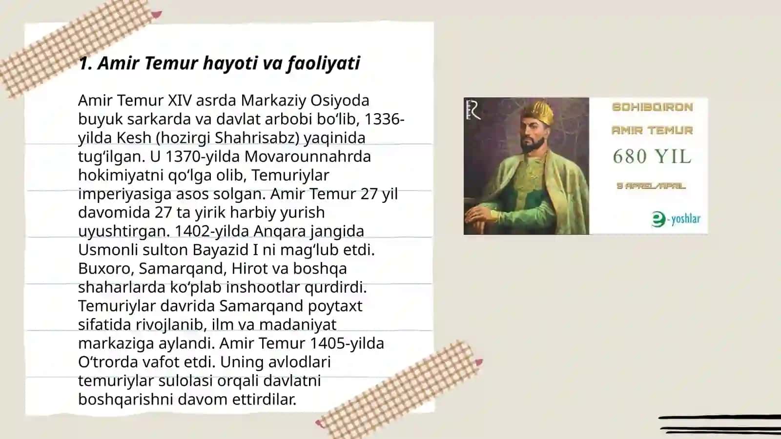 Amir Temur buyuk davlat arbobi 3