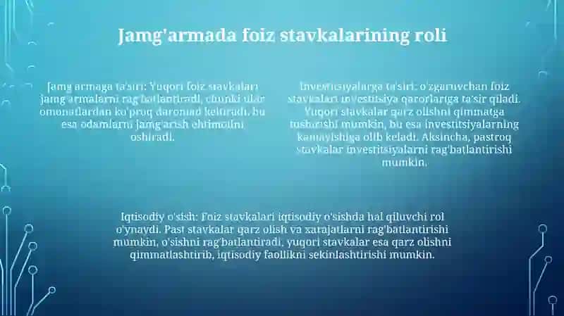 Is'Temol JamgʻArma Va Investitsiya 3