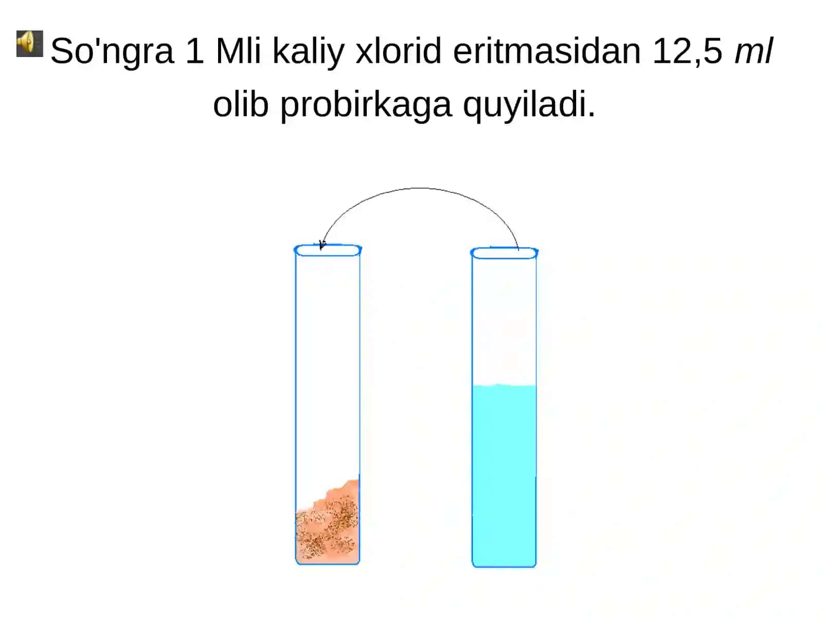 Tuproqning suvli eritmasini tayyorlash va unda ishqor borligini aniqlash 3