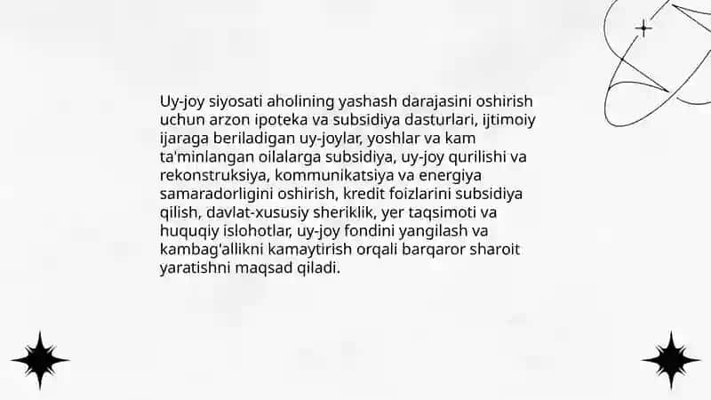Iqtisodiy Siyosat fanidan slayd 3