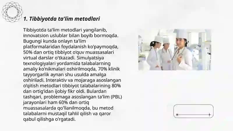 Tibbiyotda Pedagogika 3