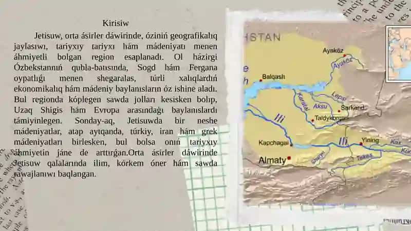 Jetisiw orta asir qalalari 3