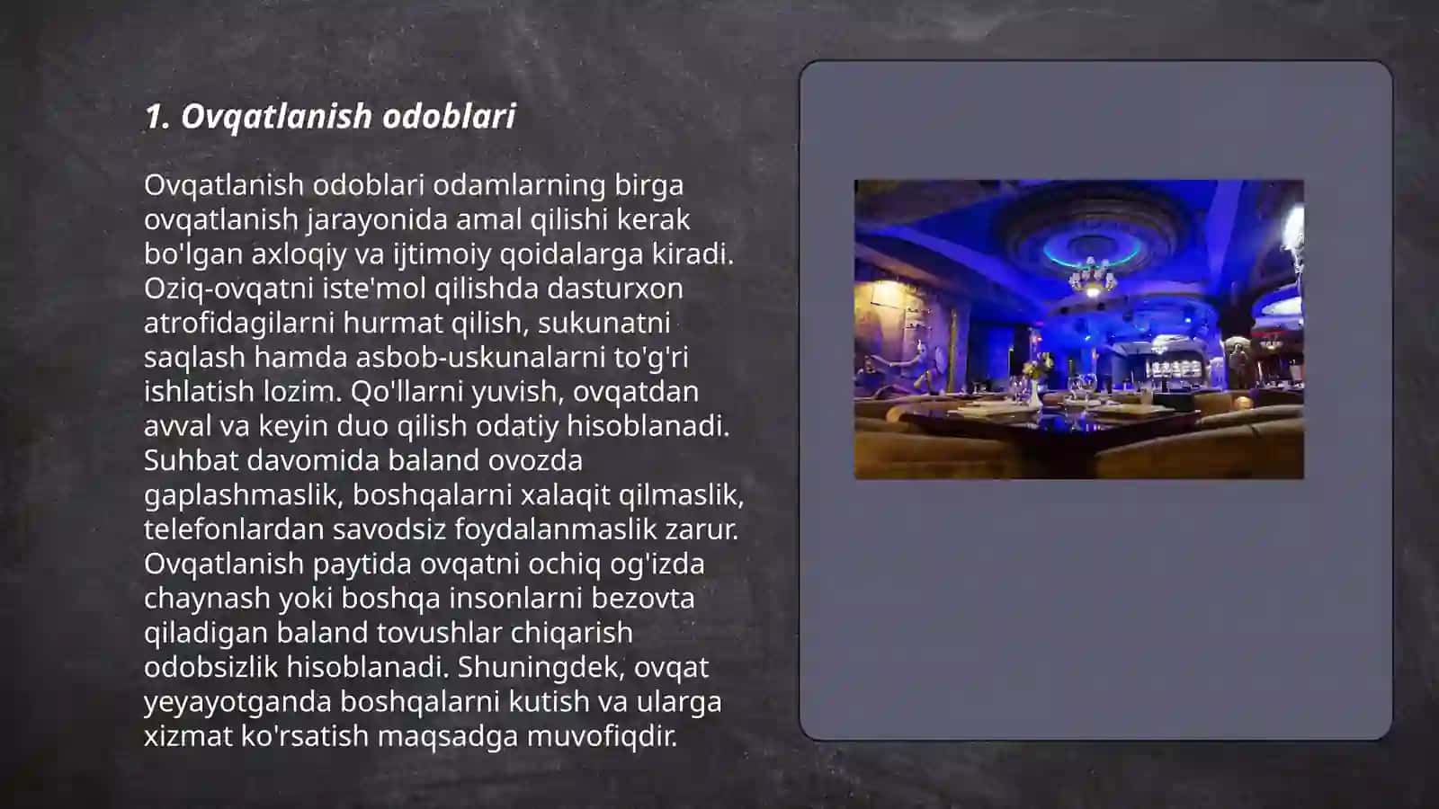 Restoran Menejmenti 3
