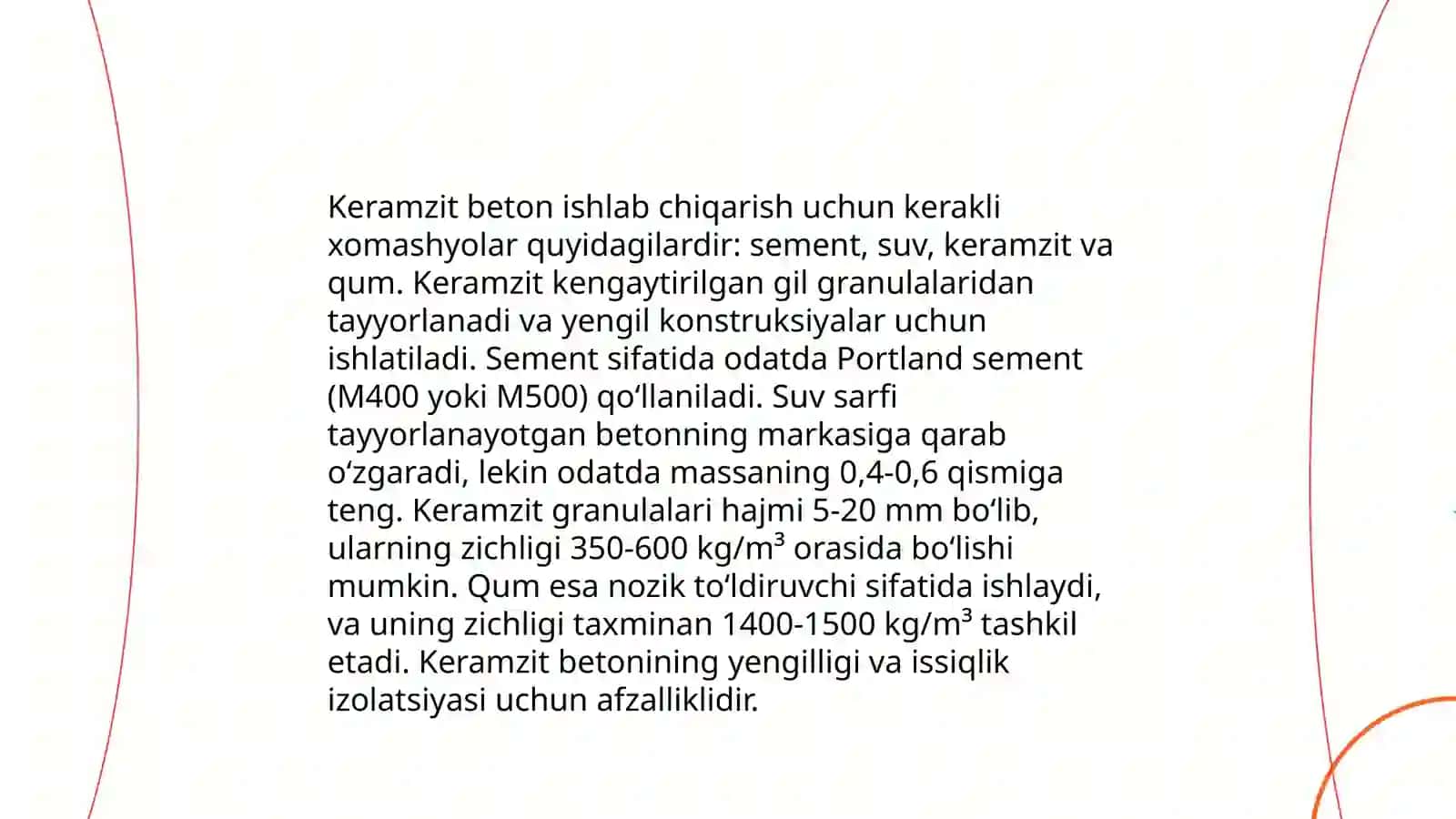 Keramzit beton ishlab chiqarish texnologiyasi 3