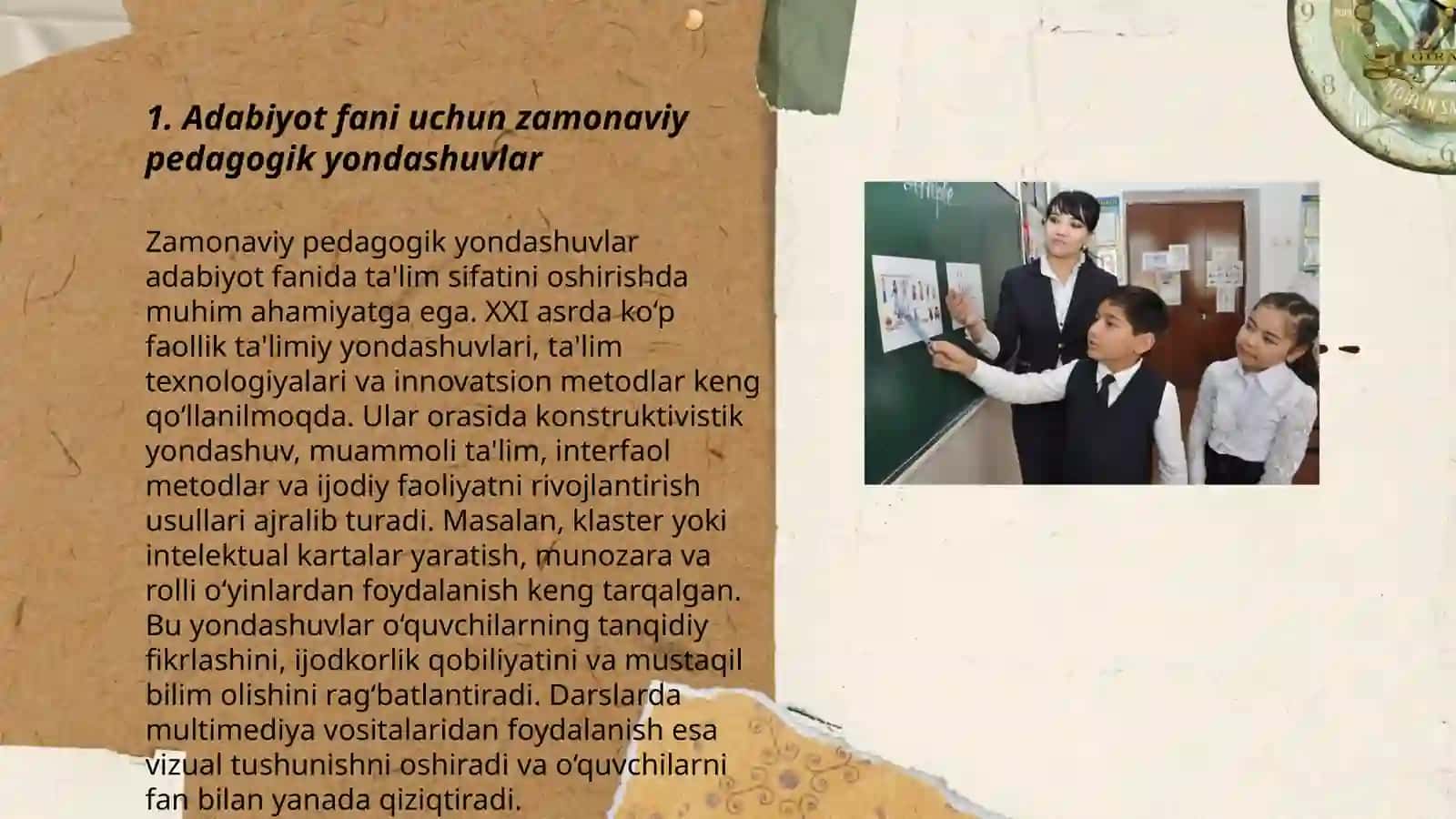 Adabiyot o'qitishga doir yondashuv 3