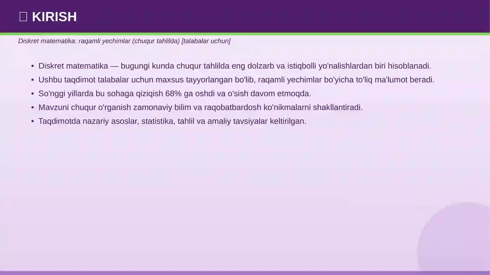 DISKRET MATEMATIKA 3
