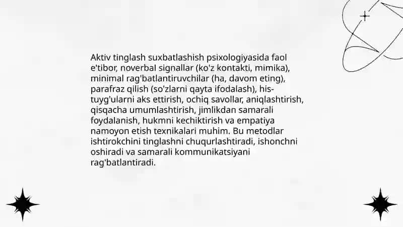 Maxoratli suxbatlashish psixologiyasi 3