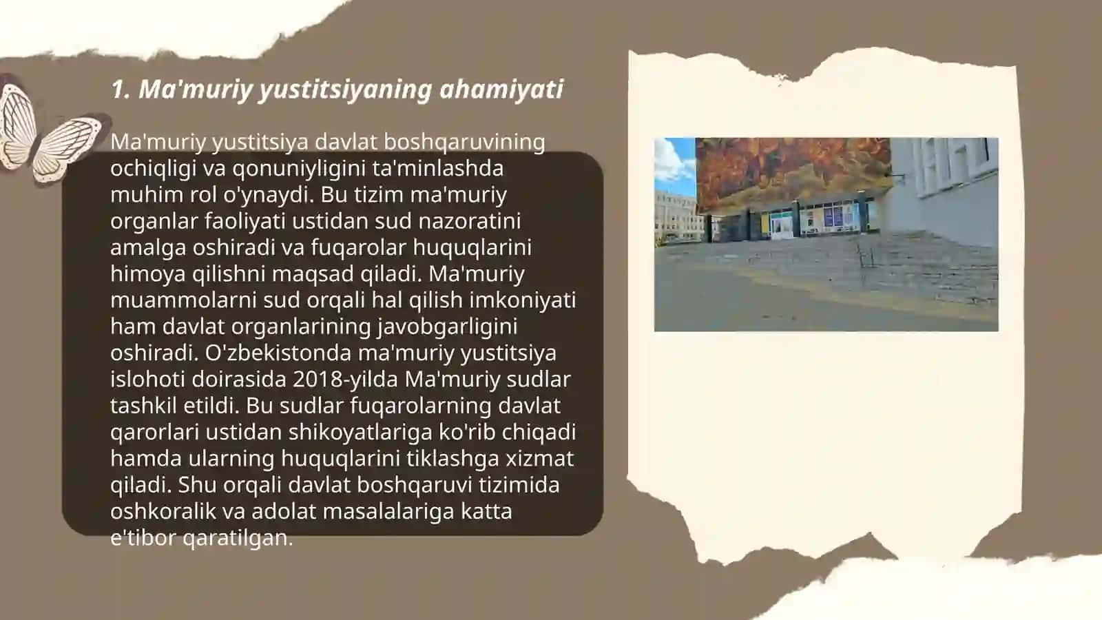 Ma'muriy yustitsiya 3
