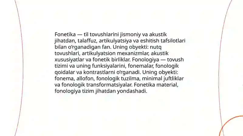 Fonetika va fonologiya 3