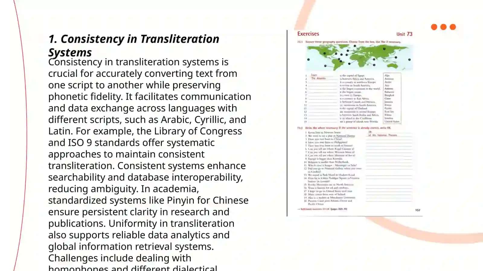 Challenges in translation of geographical names 3