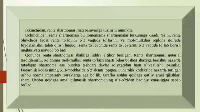 RENTA SHARTNOMASI 3