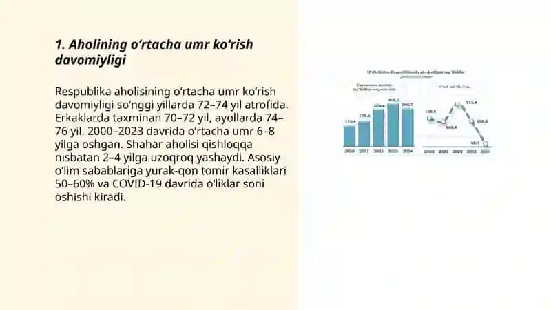 Respublika aholisining salomatlik koʻrsatkichlari 3