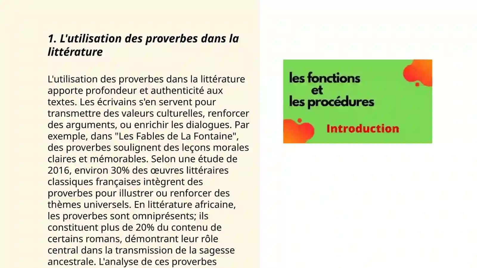 Les fonctions stylistiques des proverbes et des dictons 3