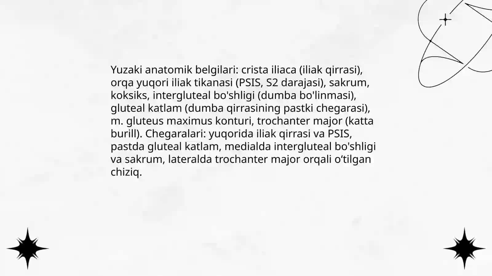 Dumba sohasining klinik anatomiyasi 3