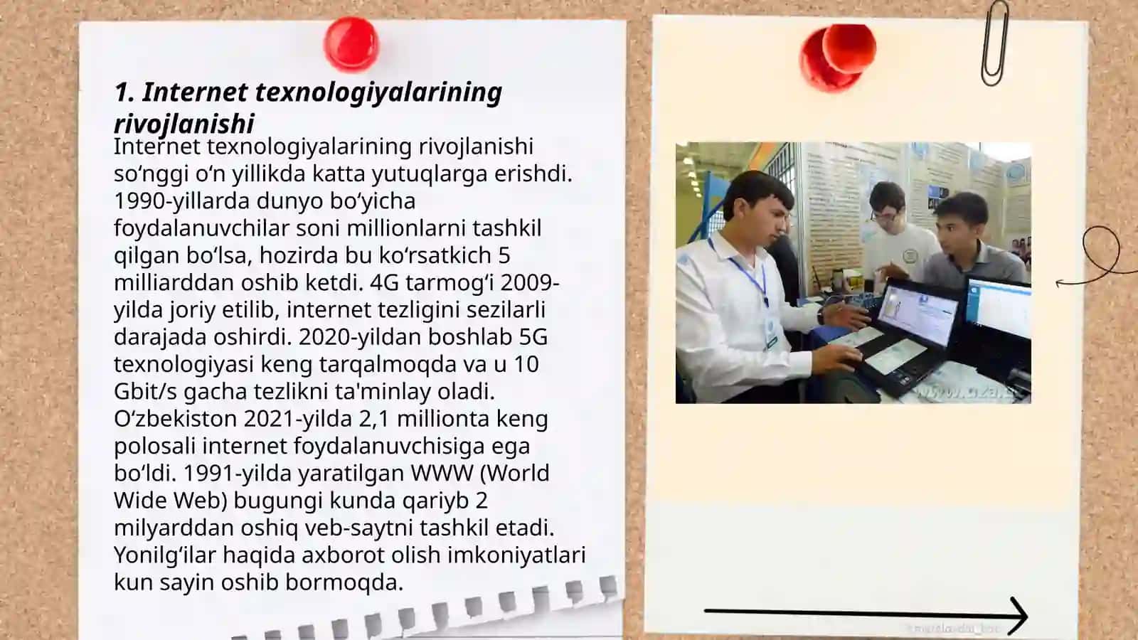 Internet texnologiyalari. Internet xizmatlari bilan ishlash 3