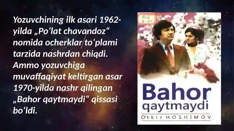 O'tkir Hoshimovning 3