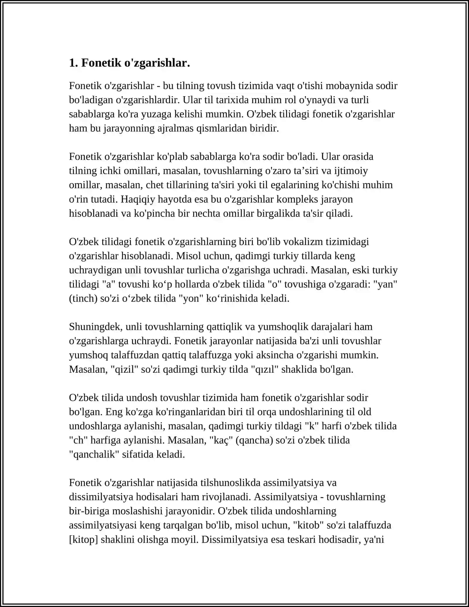 FONETIK HODISALAR 3