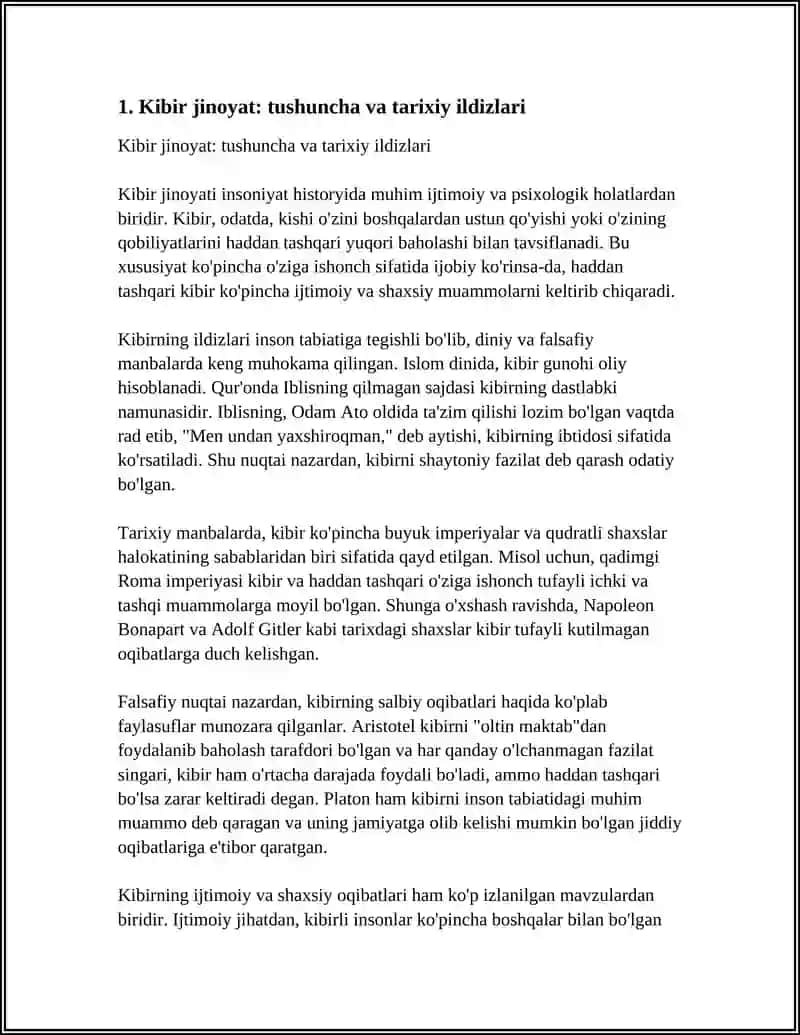 KIBIR JINOYAT 3