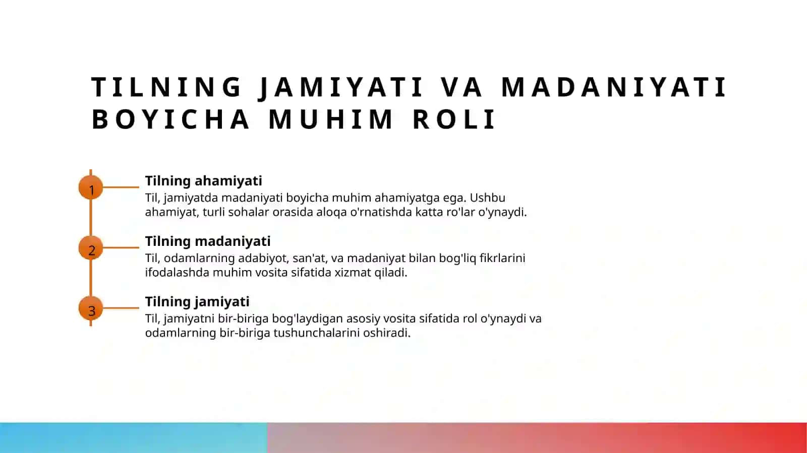 Tilning Asosiy Ko'rsatkichi Sifatida Muhimligi 3