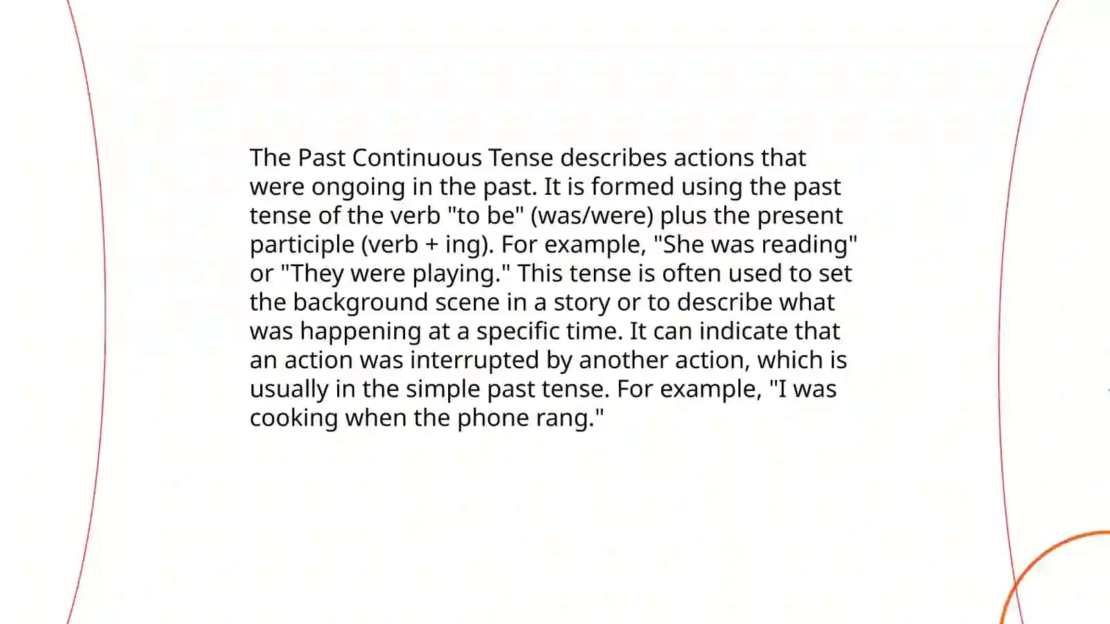 Past Continous 3