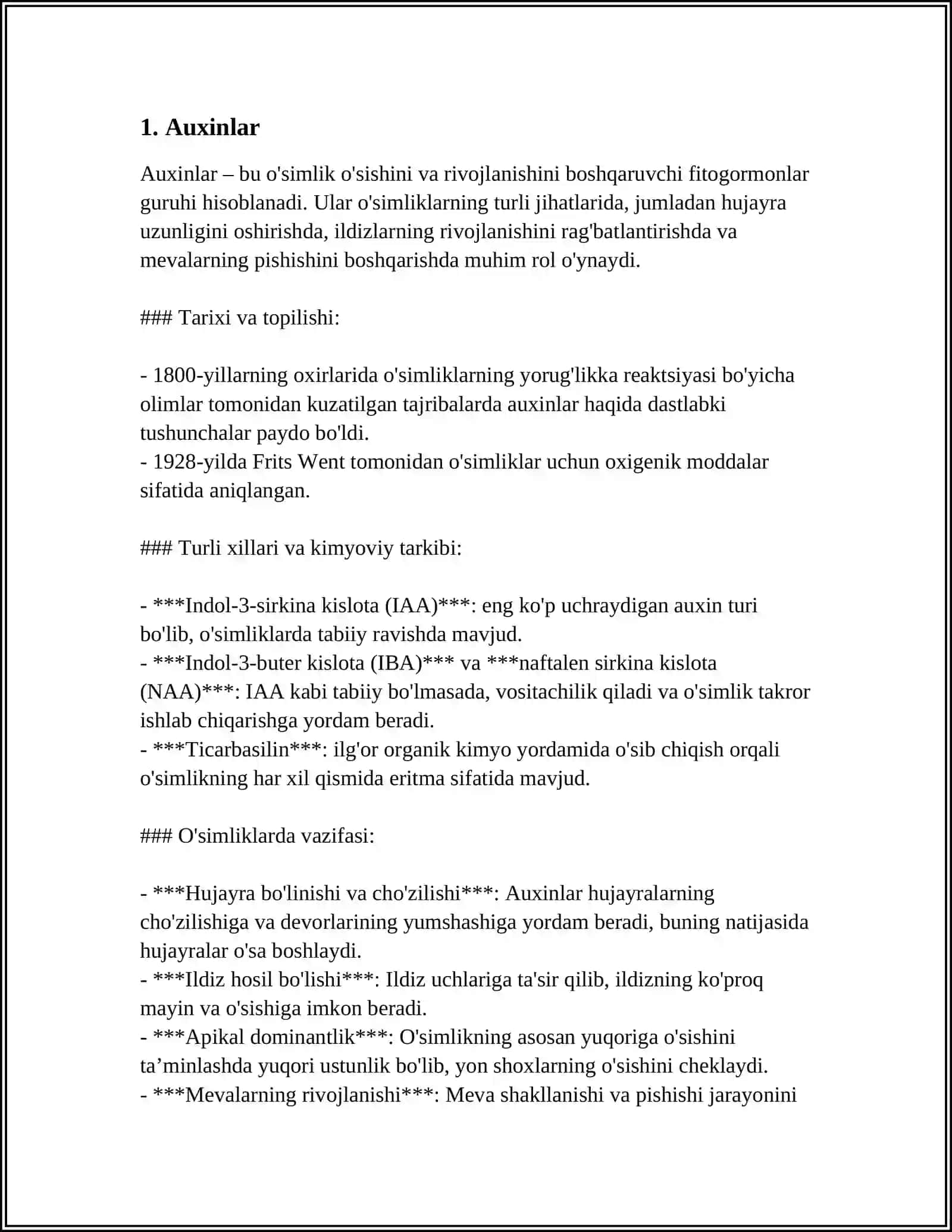 OʻSIMLIK GARMONLARI 3