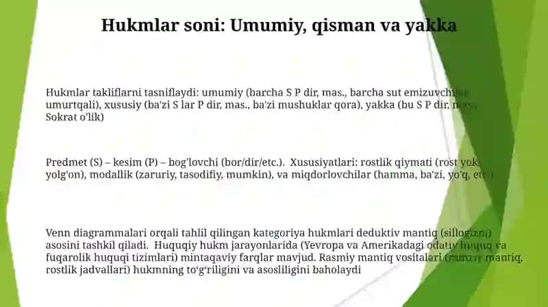 Hukmning tuzilishi 3