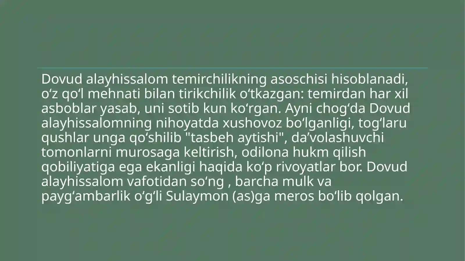 O'RGANILAYOTGAN MAMLAKATLAR TARIXI 3
