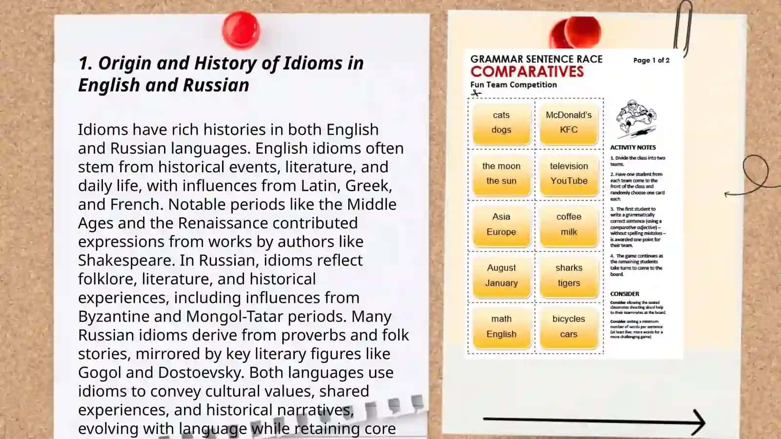 Comparative Analysis of Idioms in English and Russian 3