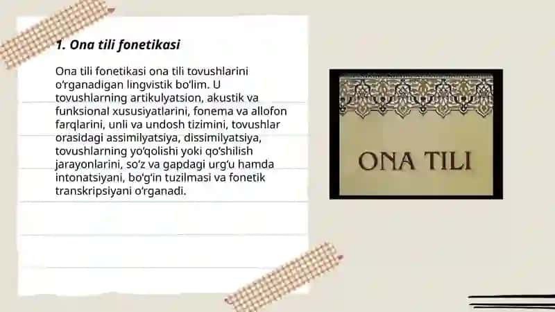 Ona tili fonetikasi 3